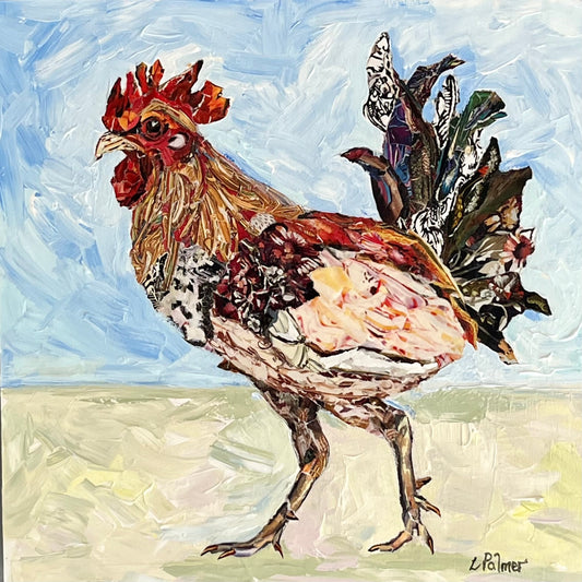 What a mighty fine rooster I am!